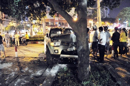 Hiện trường vụ tai nạn