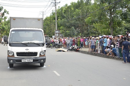 Hiện trường vụ tai nạn