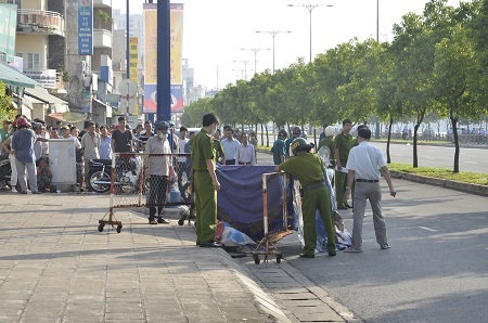 Hiện trường nơi Tuấn phi tang xác chị Hạnh