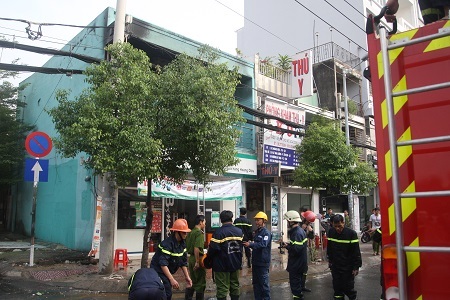 Hiện trường vụ cháy