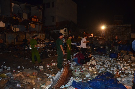 Cuộc tìm kiếm có sự tham gia phối hợp của nhiều đơn vị như quân đội, công an....