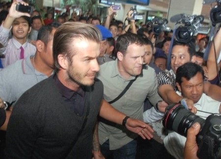CĐV Indonesia phát cuồng vì sự xuất hiện của Beckham - 1
