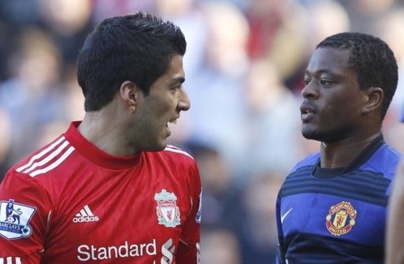 Miệt thị Evra, Luis Suarez bị treo giò 8 trận - 1 Miệt thị Evra, Luis Suarez bị treo giò 8 trận - 1