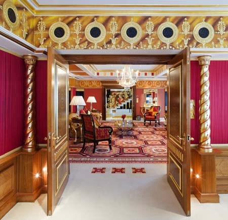 Lóa mắt với sự xa hoa trong phòng khách sạn đắt nhất thế giới