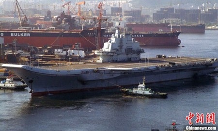 Tàu sân bay của Trung Quốc: Hữu danh vô thực - 1 Tàu sân bay của Trung Quốc chưa đủ khả năng tác chiến