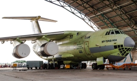 Một chiếc Il-476 trong xưởng (Ảnh: Internet)