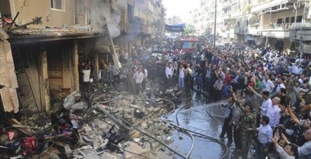 Tướng không quân Syria bị quân nổi dậy bắn chết - 1 Chiến sự tại Syria vẫn rất ác liệt