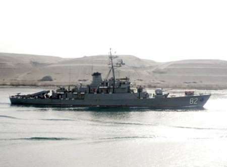 Hải quân Iran điều tàu chiến tới Sudan - 1 Tàu Shahid Naqdi của Iran