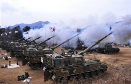 Hàn Quốc liên tục tập trận những tháng gần đây
