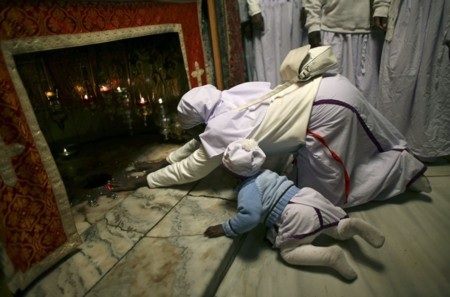 Rất nhiều tín đồ khắp thế giới đổ về thánh địa Bethlehem