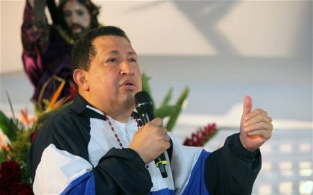 Sức khỏe của ông Hugo Chavez đang tốt dần lên