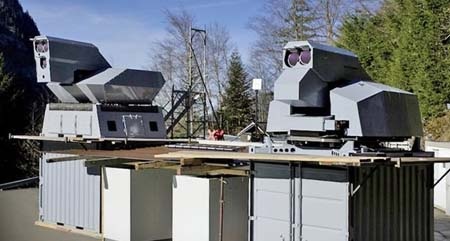 Hệ thống súng laser cực mạnh của hãng Rheinmetall