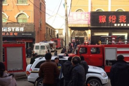 Hiện trường vụ cháy khiến 7 em nhỏ thiệt mạng