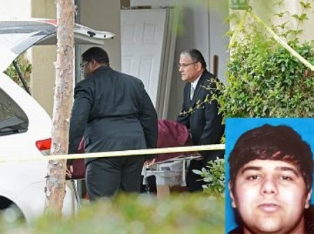 Mỹ: xả súng điên loạn tại quận Cam, 4 người chết - 1 Ali Syed (ảnh nhỏ) đã tự kết liễu đời mình sau khi sát hại 3 người