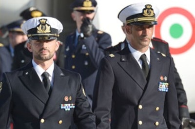 2 binh sỹ Italia sẽ trở lại Ấn Độ để bị xét xử