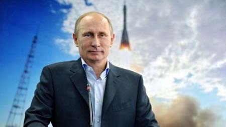 Putin duyệt chi hơn 50 tỷ USD cho chương trình thám hiểm vũ trụ - 1 Putin đang quyết đầu tư mạnh cho ngành vũ trụ Nga