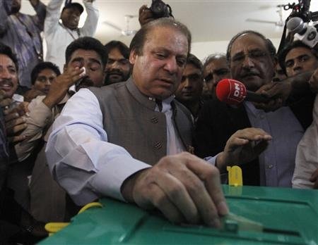 Ông Nawaz Sharif được dự báo sẽ thắng lớn
