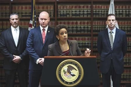Bà Loretta Lynch công bố chi tiết vụ án