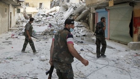 Sốc với video "quân nổi dậy Syria moi, ăn tim binh sỹ chính phủ" - 1 Tình hình tại Syria hiện rất bất ổn