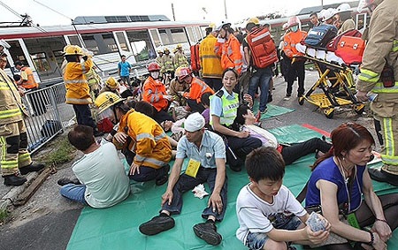 Các nạn nhân tại hiện trường