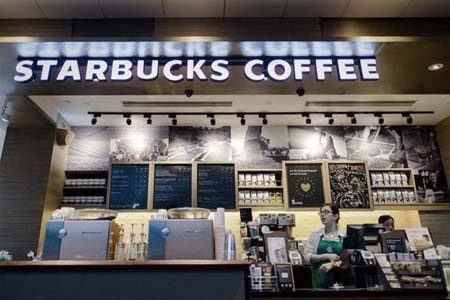 Hong Kong: Starbucks pha cà phê từ nước trong nhà vệ sinh - 1 Một tiệm cà phê của Starbucks
