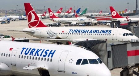 Top 10 hãng hàng không tốt nhất thế giới 2013 - 10 9. Turkish Airlines (thứ hạng 2012: 7)