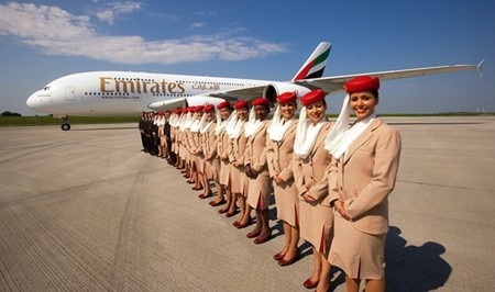 Top 10 hãng hàng không tốt nhất thế giới 2013 - 1 Emirates đã có bước thăng tiến mạnh mẽ so với năm ngoái