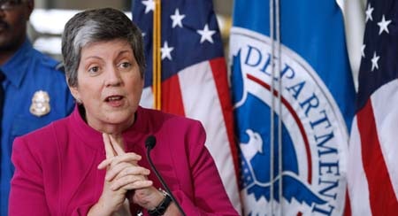 Nữ Bộ trưởng an ninh nội địa Mỹ bất ngờ từ chức - 1 Bà Janet Napolitano đã quyết định từ chức