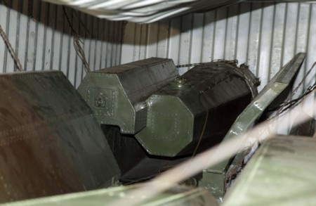 Tàu Triều Tiên bị bắt tại Panama chở máy bay và tên lửa, Cuba lên tiếng - 2 Đây có thể là các thiết bị của radar điều khiển tên lửa phòng không