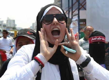 Ai Cập: Hàng chục nghìn người ủng hộ ông Morsi lại biểu tình - 5 Người biểu tình phản đối Tổng thống tạm quyền Sissy
