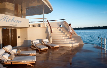 Tất cả các boong đều rất rộng rãi