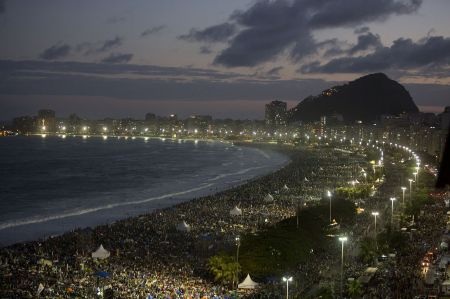 3 triệu tín đồ đón Giáo hoàng trong ngày cuối tại Brazil - 13 Bãi biển