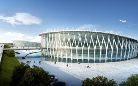 Triều Tiên rầm rộ nâng cấp hệ thống sân bay thương mại - 1 Thiết kế sân bay tại khu du lịch Kamgang