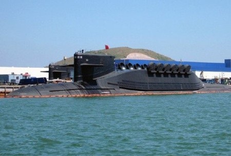 Một tàu ngầm Type 094 của Trung Quốc