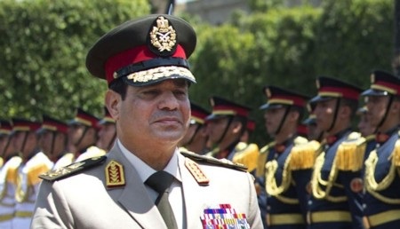 Quân đội Ai Cập phát đi thông điệp hòa giải - 1 Tướng Abdul Fattah al-Sisi, tư lệnh các lực lượng vũ trang Ai Cập