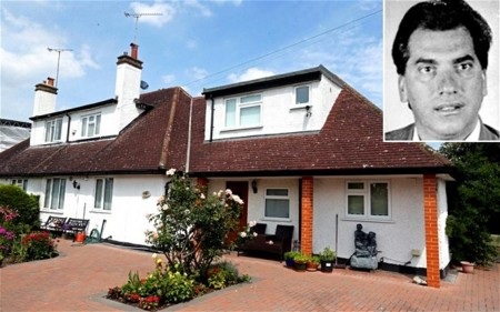 Trùm mafia bị bắt tại London sau 19 năm trốn chạy - 1 Ngôi nhà của Rancadore tại ngoại ô London