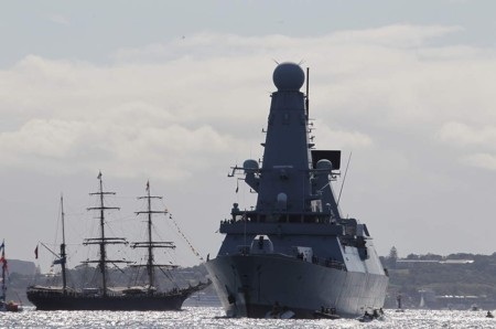 Tàu chiến từ 17 nước tụ hội về cảng Sydney - 15 Chiến hạm HMS Daring