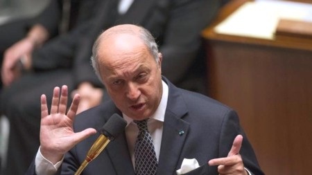 Pháp nổi giận, triệu đại sứ Mỹ vì bị tình báo do thám - 1 Bộ trưởng ngoại giao Pháp Laurent Fabius