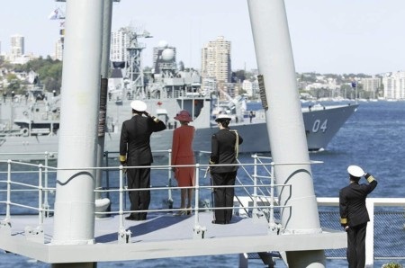 Tàu chiến từ 17 nước tụ hội về cảng Sydney - 23 Thanh Tùng