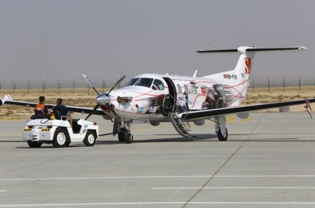 PIlatus gây bất ngờ với những hình vẽ trang trí trên chiếc PC12