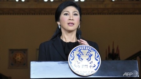Thủ tướng Thái Lan vượt qua cuộc bỏ phiếu bất tín nhiệm - 1 Thủ tướng Thái Lan Yingluck Shinawatra