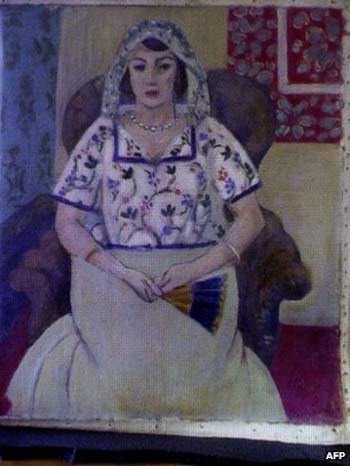 Một tác phẩm được cho là của họa sỹ Henri Matisse