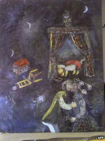 Tác phẩm chưa từng được biết đến của Marc Chagall