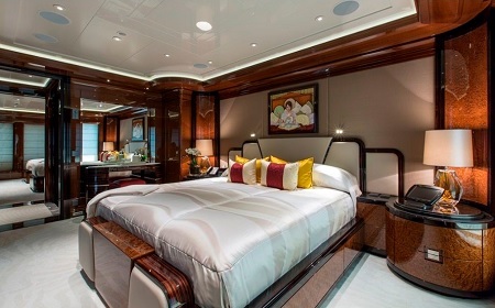 Chiêm ngưỡng du thuyền xa xỉ có giá thuê hơn 15 tỷ đồng/tuần - 20 Phòng dành cho khách VIP rất lộng lẫy