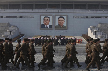 Cô ông Kim Jong-un không dự đại lễ sau khi chồng bị xử tử - 6 Đường phố Bình Nhưỡng hoàn toàn vắng vẻ trong chiều ngày 17/12