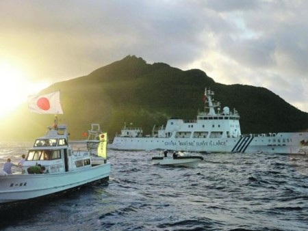 Căng thẳng ngoại giao giữa Nhật và Trung Quốc thời gian qua liên tục lên cao