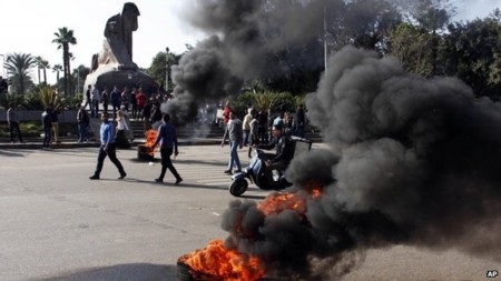 Những người ủng hộ ông Morsi vẫn tiếp tục biểu tình