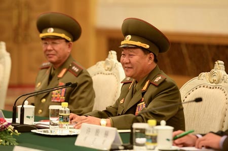 Ông Choe Ryong-hae trong một chuyến công du tới Bắc Kinh hôm 23/5/2013