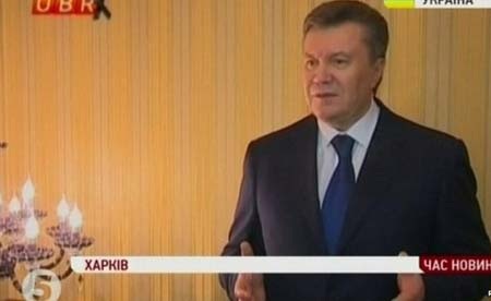Bà Tymoshenko được thả, Tổng thống Yanukovych tìm cách rời Ukraine - 1 Ông Viktor Yanukovych trong đoạn băng được phát trong ngày 22/2