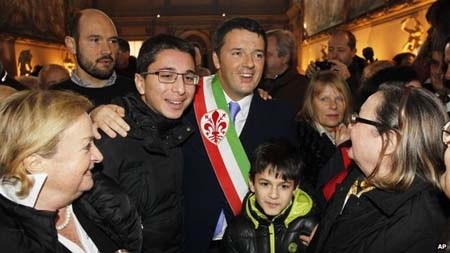 Nước Ý sắp có thủ tướng trẻ nhất lịch sử - 1 Ông Matteo Renzi sẽ
là thủ tướng trẻ nhất nước Ý
